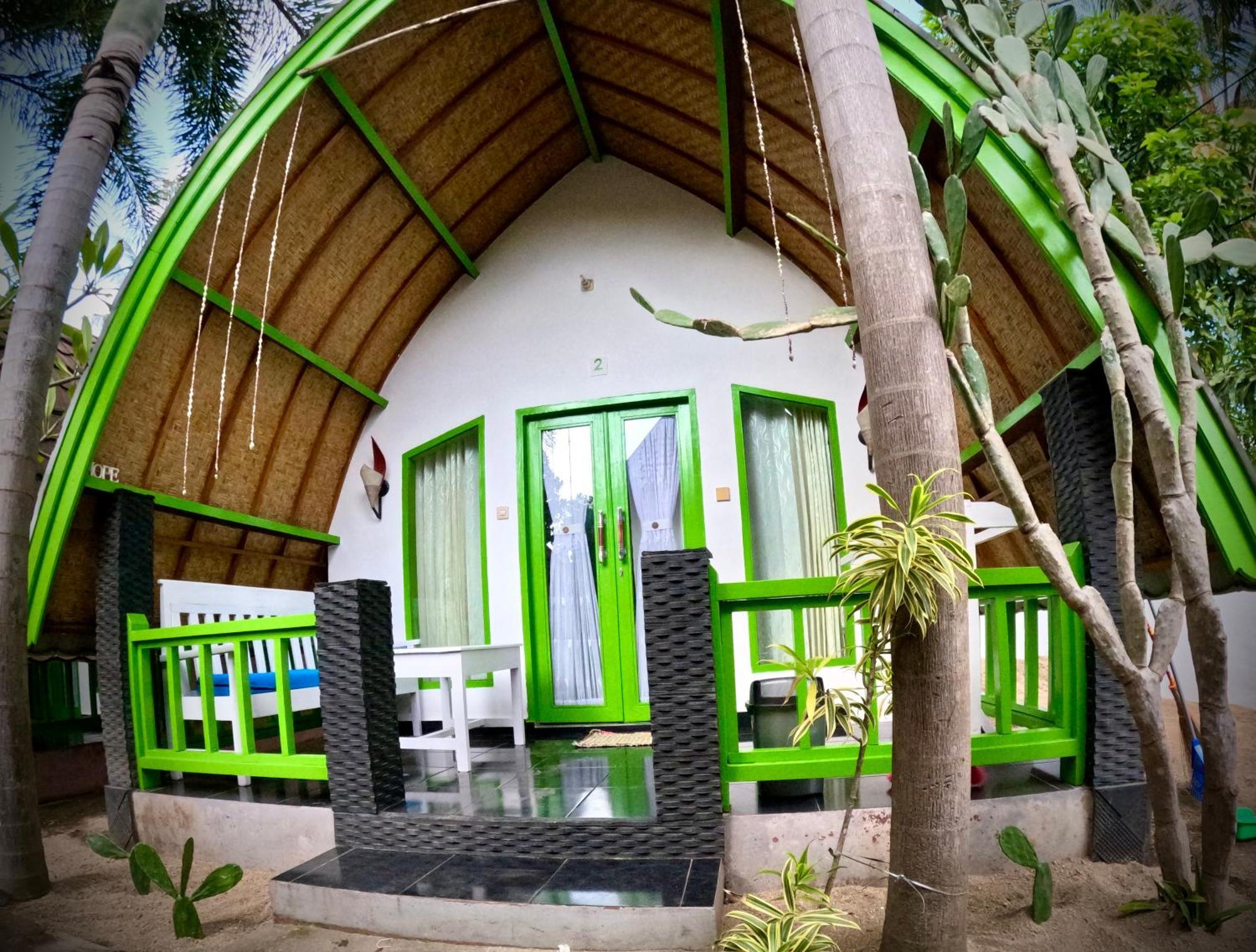 Kaktus Bungalow 4 Gili Islands Exterior photo